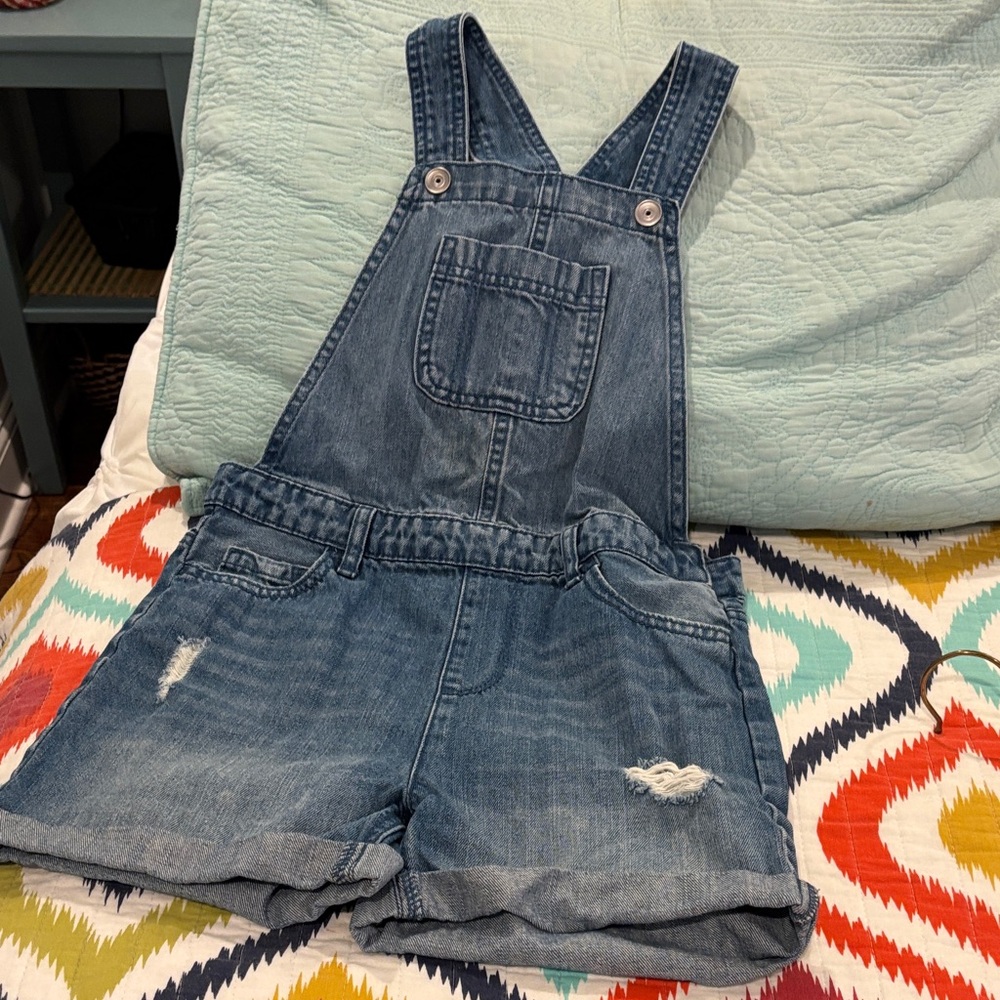 Place Classic Blue Kids Overalls